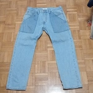 Mens Levi Strauss & Co Double Thigh Cargo Jeans 32 × 30